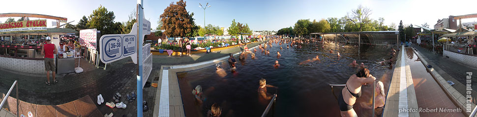 Open-air and thermal bath, Medicinal Spa - Hajdúszoboszló, Ungarn - Panorama bilde