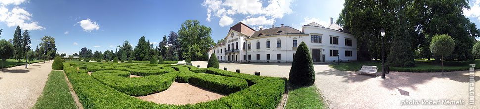 Széchenyi Palace - Nagycenk, Ungarn - Panorama bilde