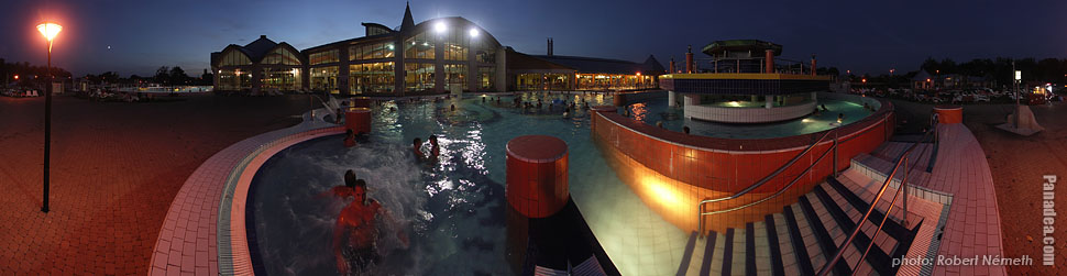 Thermal bath - Sárvár, Ungari - Panoraam (panoraamfoto, panoraampilt)