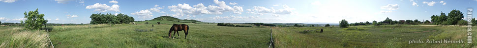 Somlyó Hill (Gyertyános) - Mogyoród, Ungern - Panorama foto (panoramabild)