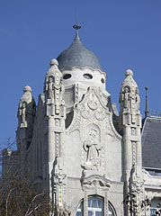 Tower of the Gresham Palace - Budapešť, Maďarsko