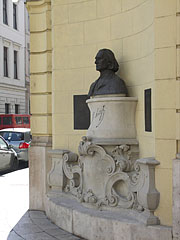 Bust statue of Ferenc Liszt Hungarian composer - Budapešť, Maďarsko