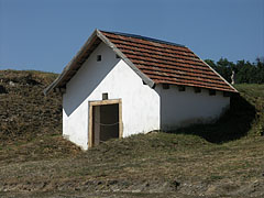 Entrance of a wine cellar - Szentendre, Maďarsko