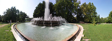 Margaret Island (Margit-sziget), Fountain - Budapeşte, Macaristan