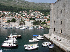 The City Harbour and the Saint John's Fortress - Dubrovnik, Hırvatistan