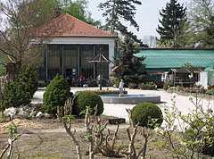 The plant nursery and the Palm House in springtime - Gödöllő, Macaristan