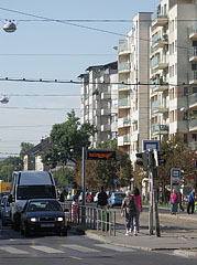 Tram stop - Budapesta, Ungaria