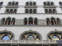 The richly decorated facade of the building of Uránia Cinema - Budapesta, Ungaria