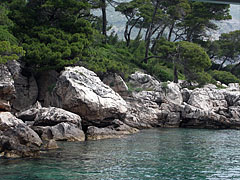 Landscape of the Lokrum Island - Dubrovnik, Croația