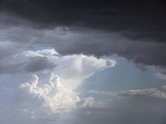 Now the dark hell is above the heaven (thunder clouds) - Mogyoród, Ungaria