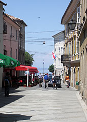 Pedestian street - Senj, Croația