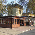 The boat station building - Fonyód, Hungria