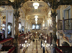 The New York Café coffee house, opened in 1894 - Budapest, Hungría
