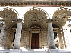 The Dalszínház Street entrance of the Hungarian State Opera House - Budapest, Ungheria