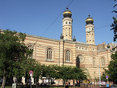 Dohány Street Synagogue (in Hungarian "Dohány utcai zsinagóga", also known as the Great Synagogue) - Budapest, Ungheria