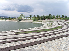 Spacious sun terrace at the end of the bay - Budapest, Ungheria