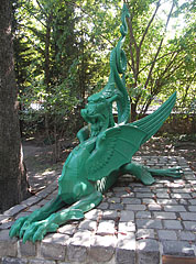 Green iron dragon - Budapest, Ungheria