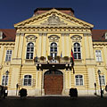 Facade of the Bishop's Palace (or Episcopal Palace) - Székesfehérvár, Hongrie