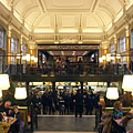 McDonald's fastfood restaurant on the Nyugati Square - Budapest, Unkari