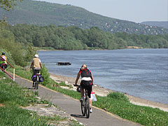 Bike path by the river - Nagymaros, Madžarska