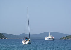 Small bay with boats - Slano, Хърватия