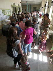 The inner ticket offices in the visitor center - Szentendre, Унгария