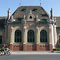 The Art Nouveau style former Gentlemen's Casino or Aristocrats' Casino ("Úri Kaszinó") - Hódmezővásárhely, Hongarije