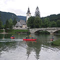 Lake Bohinj (Bohinjsko jezero), Sloveenia