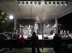 Main square, "Everybody's Christmas" event - Mogyoród, Мађарска