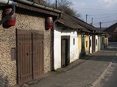 Wine cellars on Dózsa György Street - Mogyoród, Мађарска