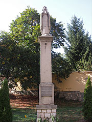 Statue of Virgin Mary in front of the Holy Trinity Church - Siklós, Мађарска