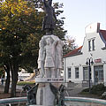 The "Seven chieftains of the Magyar tribes" fountain - Mátészalka, Mađarska