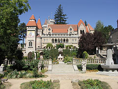 The Bory Castle, viewed from the street - Székesfehérvár, Macaristan