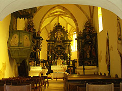 Interior of the St. Stephen Roman Catholic Church - Nagyvázsony, Ungaria