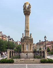 Holy Trinity Column to commemorate the plague epidemic of the year 1711 - Szombathely, Ungaria