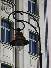 Lamp post at the headquarters of the AEGON insuarance company - Budapest, Ungheria