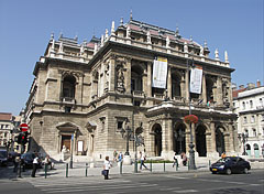 The neo-renaissance style Opera House - Budapest, Ungheria