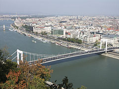 UNESCO World Heritage panorama (River Danube, Elizabeth Bridge, Riverbanks of Pest) - Budapest, Ungheria