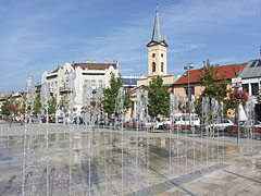 Fountains near the Town Hall - Budapest, Ungheria