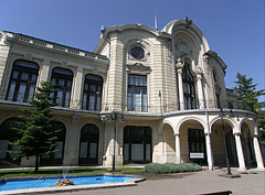 The neo-baroque style Stefánia Palace - Budapest, Ungheria