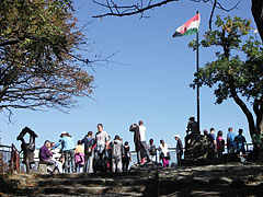 Excursionists at the Dobogó-kő - Dobogókő, Ungheria