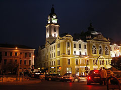 The City Hall by night - Pécs, Ungheria