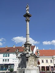 Marian Column or Maria Immaculata Statue - Sopron, Ungheria