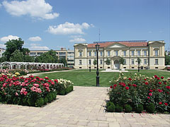 The baroque style Verseghy Park - Szolnok, Ungheria