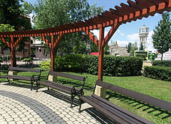 Park at the Town Hall - Siófok, Unkari