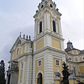 The neo-baroque style Sacred Heart of Jesus Franciscan Parish Church, also known as the Church of Ola - Zalaegerszeg, Unkari