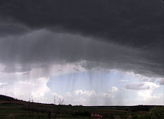 Enormous storm approaches above Hungaroring - Mogyoród, Madžarska