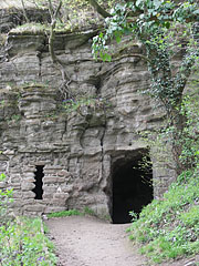 Medieval Monk Dwellings, also known as the Hermits' Cave or Cave Monastery - Tihany, Madžarska