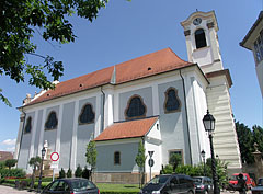 Church of the Whites (in Hungarian "Fehérek temploma"), also known as Upper Town Parish Church, it is the former Dominican Church - Vác, Madžarska