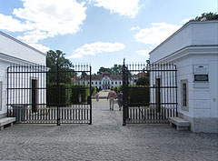 The entrance of the palace garden - Nagycenk, Węgry